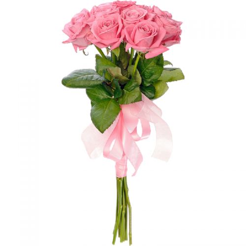 букет из 9-ти розовых роз с доставкой по Петровск-Забайкальскому